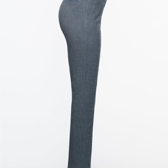 Zara Blue JOGGER WAIST PANTS NWT Size XXL 
Mid-rise tapered pants back elastic - Picture 5 of 9